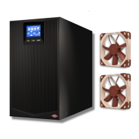 AEC UPS IST3 SILENZIATO - Vista frontale del gruppo di continuità.