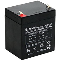 ATLANTIS A03-BAT12-4.5A Batteria al Piombo Ricaricabile 12V/4,5Ah per UPS