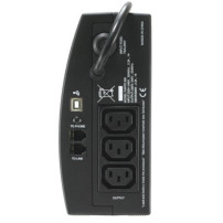 ONLINE UPS Yunto 800 - Line Interactive 800VA/480W Gruppo di Continuità - immagine del retro e prese iec