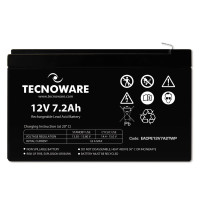 Batteria al piombo ricaricabile TECNOWARE 12V 7,2AH per UPS