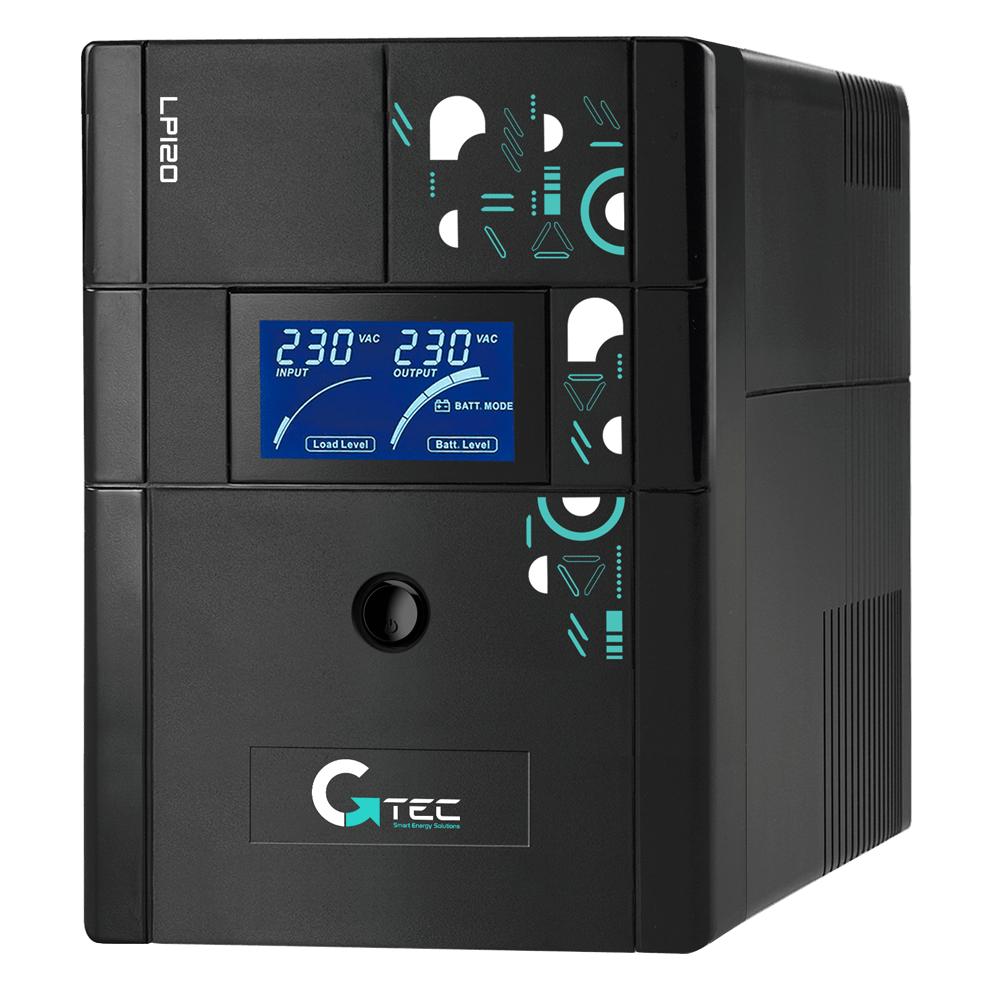 GTEC UPS LP120N 2000 è un gruppo di continuità Line Interactive da 2000VA/1400W