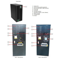 Elsist MISSION 6000 Gruppo di Continuità  - UPS On Line 6000VA/4800W
