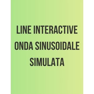 UPS ITALIA Gruppi di continuità - Line Interactive onda simulata