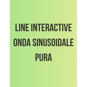 Line Inter. onda sinusoidale pura